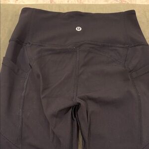 Size 4 black lululemon leggings